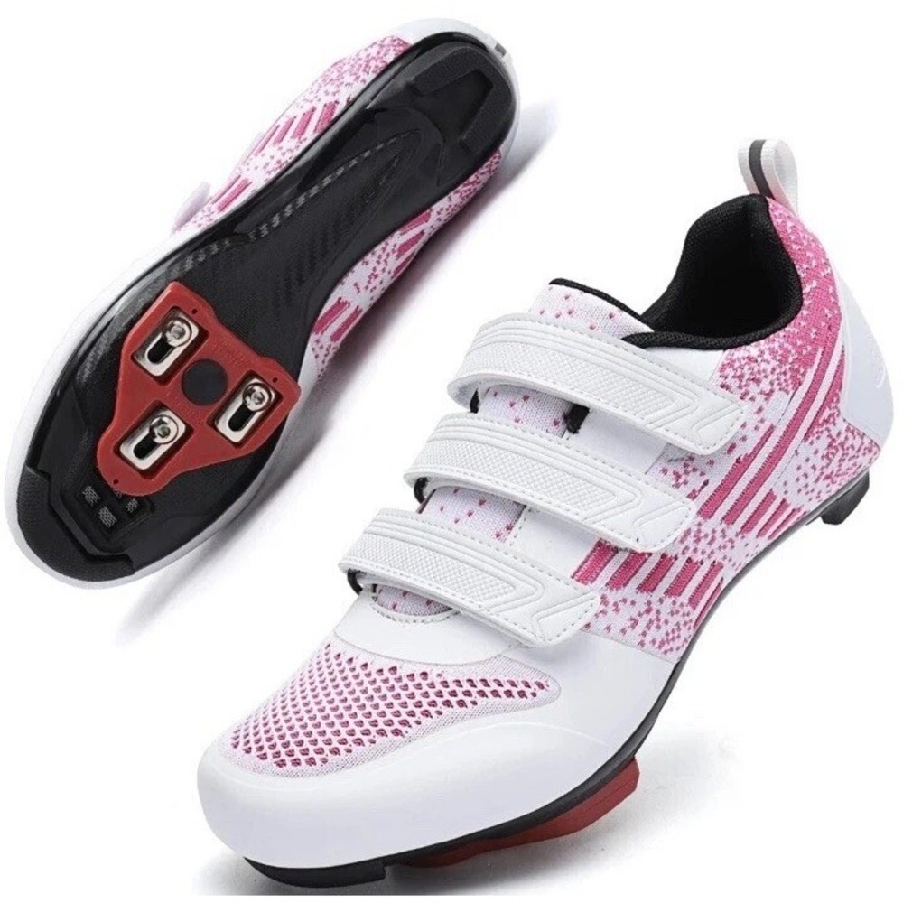 Unisex Road‎ Bike Cycling Shoes Compatible with Peloton Shimano SPD Size 38 New